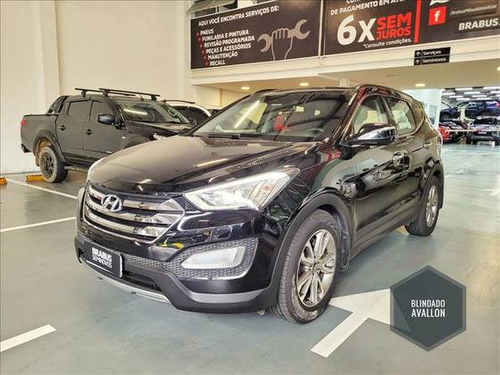 HYUNDAI SANTA FÉ 3.3 MPFI 4X4 7 LUGARES V6 270CV GASOLINA 4P AUTOMÁTICO HYUNDAI SANTA FÉ 3.3 MPFI 4X4 7 LUGARES V6 270CV GASOLINA 4P AUTOMÁTICO